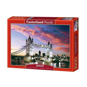 Castorland (C-101122) - "Tower Bridge, London" - 1000 pieces puzzle