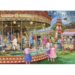 The House of Puzzles (3190) - "Gallopers" - 1000 pieces puzzle