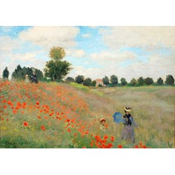 Grafika (00057) - Claude Monet: "Poppy Field" - 1000 pieces puzzle