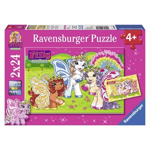 Ravensburger (09089) - "Fabulous World of Filly" - 24 pieces puzzle