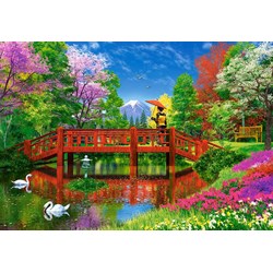 Castorland (C-151608) - Dominic Davison: "Fuji Lake" - 1500 pieces puzzle