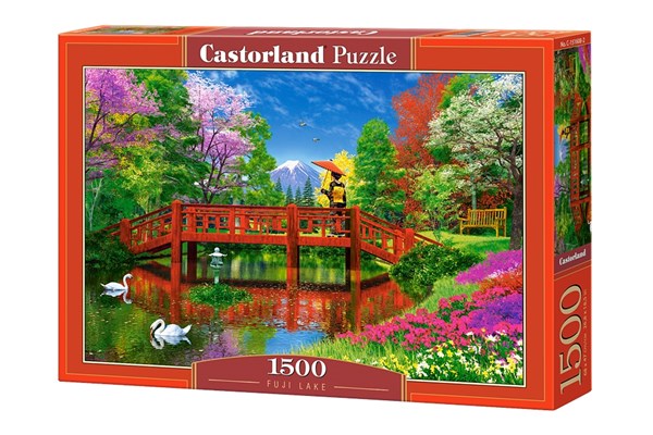 Castorland (C-151608) - Dominic Davison: "Fuji Lake" - 1500 pieces puzzle