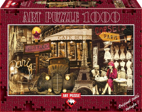 Art Puzzle (4470) - "Paris, France" - 1000 pieces puzzle