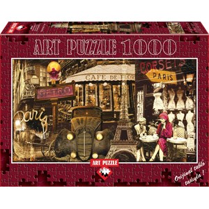 Art Puzzle (4470) - "Paris, France" - 1000 pieces puzzle