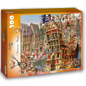 Grafika Kids (00899) - François Ruyer: "Pirates" - 300 pieces puzzle