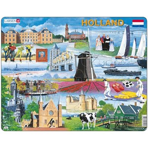 Larsen (KH10) - "Holland Souvenir" - 66 pieces puzzle