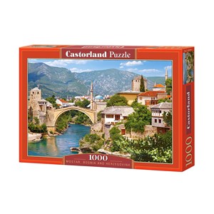 Castorland (C-102495) - "Mostar, Bosnia-Herzegovina" - 1000 pieces puzzle