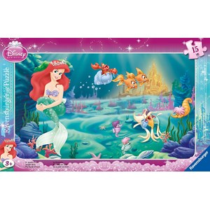Ravensburger (06031) - "Ariel's World" - 15 pieces puzzle