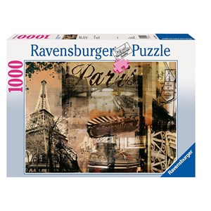 Ravensburger (15729) - "Parisian Memories" - 1000 pieces puzzle