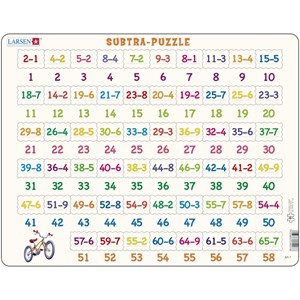 Larsen (AR7) - "Subtra-Puzzle" - 58 pieces puzzle