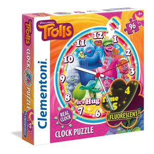 Clementoni (23028) - "Trolls" - 96 pieces puzzle