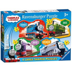 Ravensburger (07078) - "Thomas & Friends" - 10 12 14 16 pieces puzzle