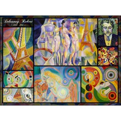 Grafika (00841) - Robert Delaunay: "Collage" - 2000 pieces puzzle