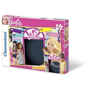 Clementoni (20231) - "Message-Puzzle Barbie" - 104 pieces puzzle