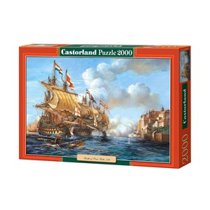 Castorland (C-200245) - "Battle of Porto Bello, 1739" - 2000 pieces puzzle