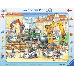 Ravensburger (06584) - "Construction" - 24 pieces puzzle