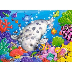 Castorland (B-06892) - "On the Coral Reef" - 60 pieces puzzle