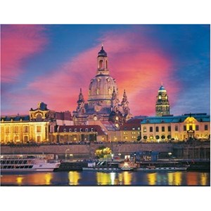 Ravensburger (15836) - "The Church of Dresde, Germany" - 1000 pieces puzzle