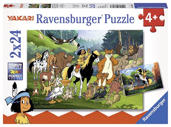 Ravensburger (07807) - "Yakari" - 24 pieces puzzle