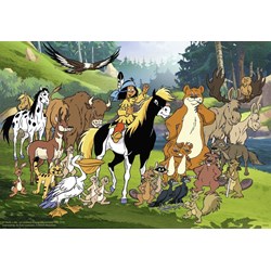 Ravensburger (07807) - "Yakari" - 24 pieces puzzle