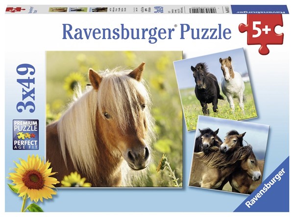 Ravensburger (08011) - "Horses" - 49 pieces puzzle