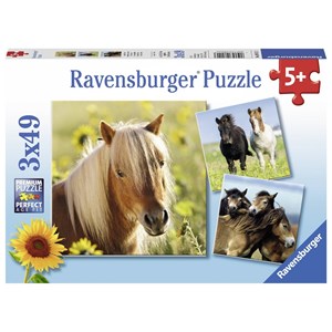 Ravensburger (08011) - "Horses" - 49 pieces puzzle