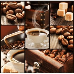 Grafika (00802) - "Coffee Collage" - 1500 pieces puzzle