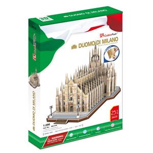 Cubic Fun (MC210h) - "Duomo di Milano" - 251 pieces puzzle