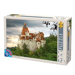D-Toys (63052-RM02) - "Romania, Bran Castle" - 500 pieces puzzle
