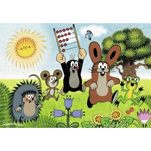 Ravensburger (07558) - "Learning with The Mole" - 12 pieces puzzle