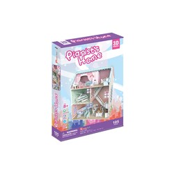 Cubic Fun (P684h) - "Pianist's Home" - 105 pieces puzzle