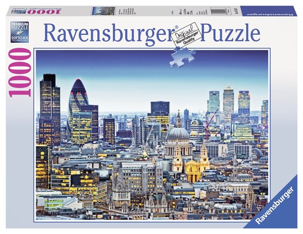 Ravensburger (19153) - "The Roofs of London" - 1000 pieces puzzle