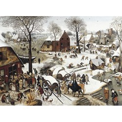 Puzzle Michele Wilson (H58-200) - Pieter Brueghel the Elder: "Numbering at Bethlehem" - 200 pieces puzzle