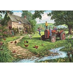 Falcon (11140) - Steve Crisp: "Old Tractor" - 200 pieces puzzle