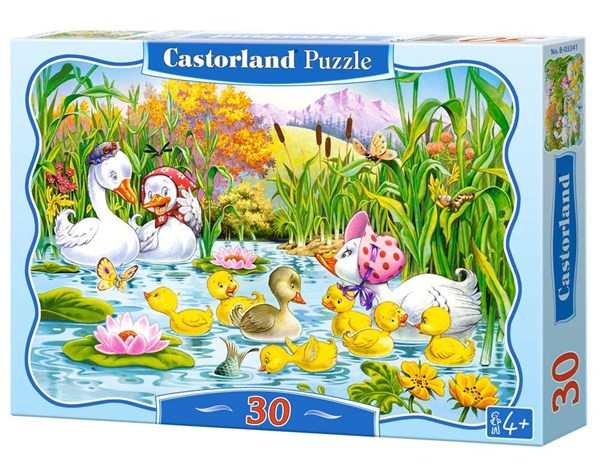 Castorland (B-03341) - "The Ugly Duckling" - 30 pieces puzzle