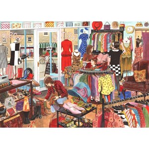 The House of Puzzles (3671) - "Retro Rosie's" - 1000 pieces puzzle