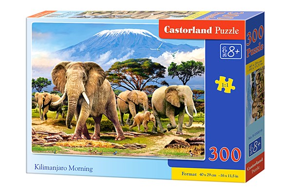 Castorland (B-030019) - "Kilimanjaro Morning" - 300 pieces puzzle