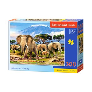 Castorland (B-030019) - "Kilimanjaro Morning" - 300 pieces puzzle