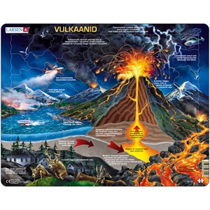 Larsen (NB2-EE) - "Volcano - EE" - 70 pieces puzzle