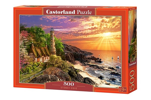 Castorland (B-52615) - Dominic Davison: "Stoney Cove" - 500 pieces puzzle