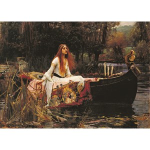 D-Toys (72757) - John William Waterhouse: "The Lady of Shalott" - 1000 pieces puzzle
