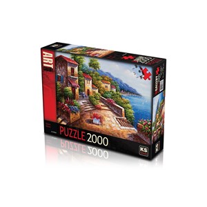 KS Games (11347) - "Silent Shore" - 2000 pieces puzzle
