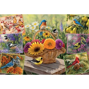 Cobble Hill (50712) - "Rosemary's Birds" - 2000 pieces puzzle