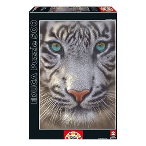 Educa (15971) - "White Tiger" - 500 pieces puzzle