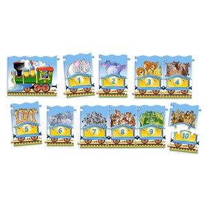 Castorland (E-135) - "Train" - 21 pieces puzzle
