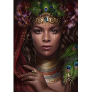 Grafika (01054) - Cris Ortega: "Queen of the Sun Realm" - 1000 pieces puzzle