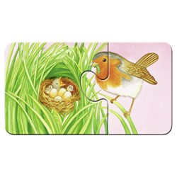 Ravensburger (07365) - "Cute Forest Animals" - 2 pieces puzzle