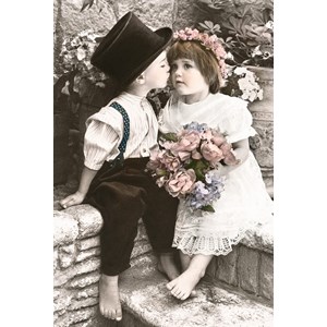 Castorland (C-103362) - "A Little Kiss" - 1000 pieces puzzle