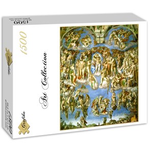 Grafika (00724) - Michelangelo: "Judgement Day" - 1500 pieces puzzle