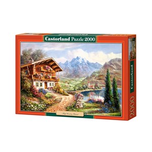Castorland (C-200511) - "High Country Retreat" - 2000 pieces puzzle